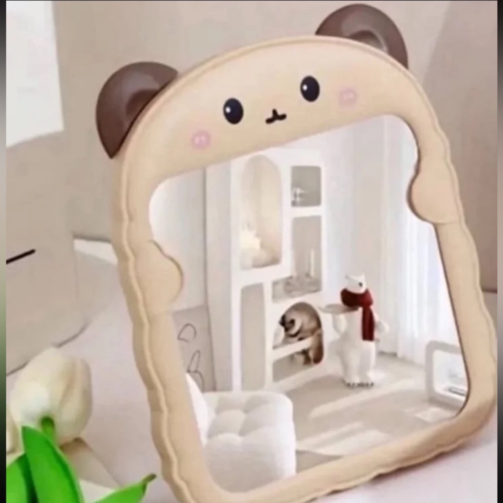 Brown Bear Vanity Mirror